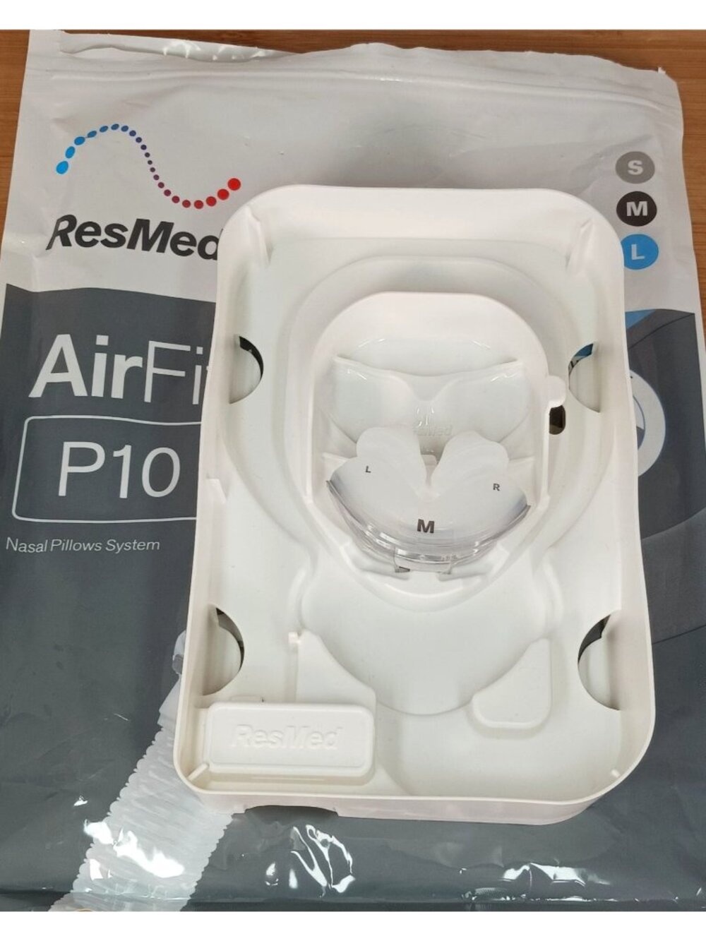 New Resmed AirFit P10 Nasal Pillow MEDIUM 62932